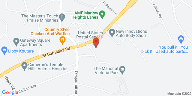 4806 Saint Barnabas Rd, Temple Hills, Maryland, MD, 20748-9997 Map