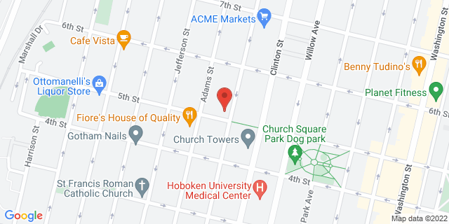 502 Grand St Ste A, Hoboken, New Jersey, NJ, 07030-9994 Map