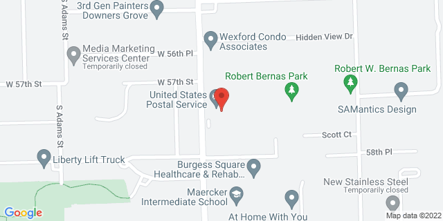 5707 S Cass Ave, Westmont, Illinois, IL, 60559-9998 Map