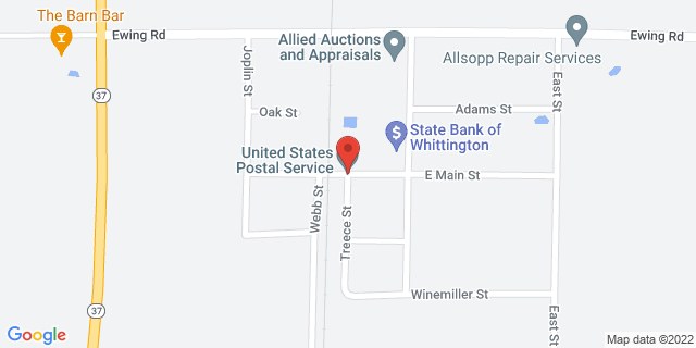 106 W Main St, Whittington, Illinois, IL, 62897-9997 Map