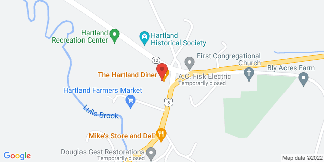 159 Us Route 5, Hartland, Vermont, VT, 05048-9998 Map