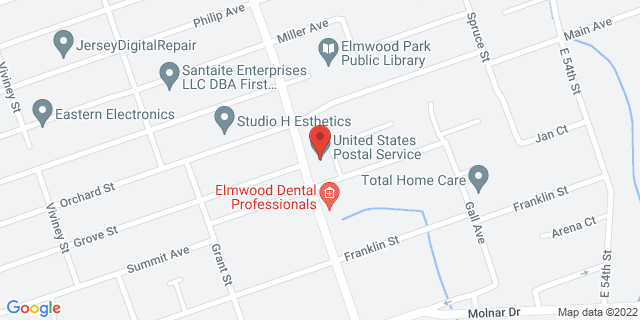 335 Mola Blvd, Elmwood Park, New Jersey, NJ, 07407-9998 Map