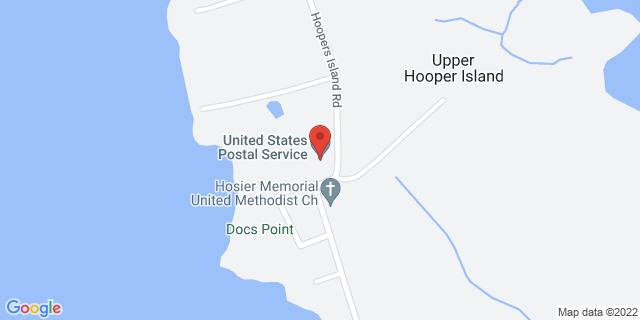 2654 Hoopers Island Rd, Fishing Creek, Maryland, MD, 21634-9998 Map