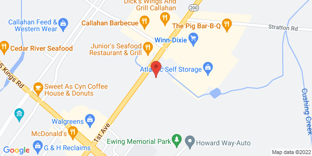 450054 State Road 200, Callahan, Florida, FL, 32011-9998 Map