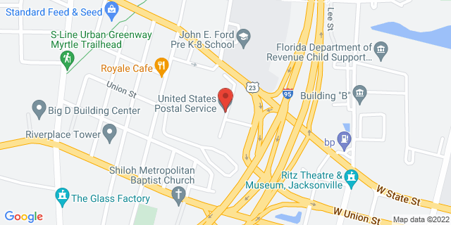 1100 Kings Rd, Jacksonville, Florida, FL, 32203-9998 Map