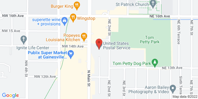 1401 N Main St, Gainesville, Florida, FL, 32601-9997 Map