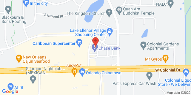 811 Deauville Dr, Orlando, Florida, FL, 32808-9998 Map