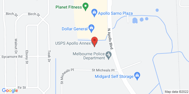 680 N Apollo Blvd Frnt, Melbourne, Florida, FL, 32935-9992 Map