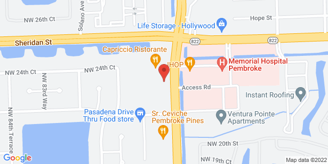 2350 N University Dr, Pembroke Pines, Florida, FL, 33024-9998 Map