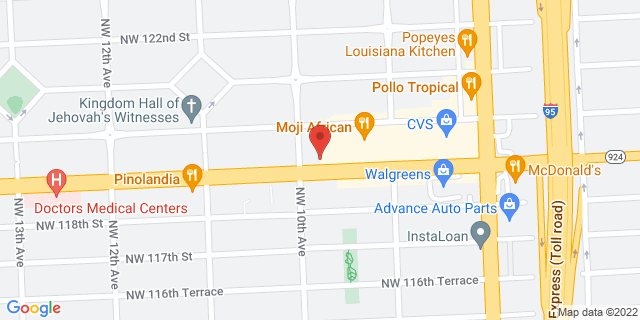 995 Nw 119Th St, Miami, Florida, FL, 33168-9998 Map