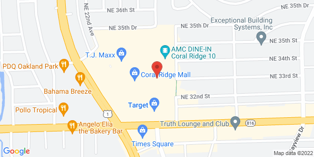 3296 N Federal Hwy, Fort Lauderdale, Florida, FL, 33306-9997 Map