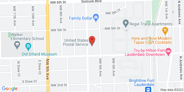 400 Nw 7Th Ave, Fort Lauderdale, Florida, FL, 33311-9997 Map