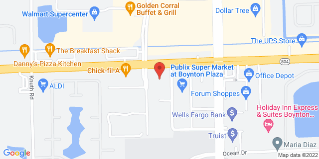 1530 W Boynton Beach Blvd, Boynton Beach, Florida, FL, 33436-9998 Map