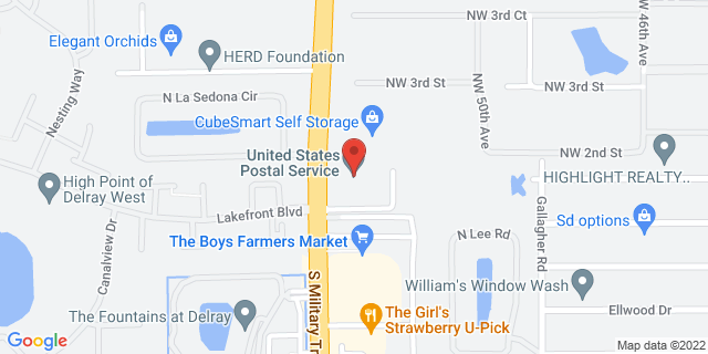 14280 S Military Trl, Delray Beach, Florida, FL, 33484-9998 Map