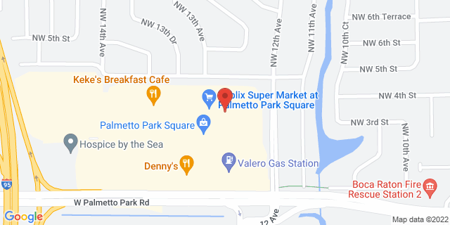 1279 W Palmetto Park Rd, Boca Raton, Florida, FL, 33486-9998 Map