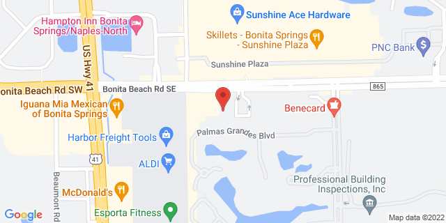 9071 Bonita Beach Rd Se, Bonita Springs, Florida, FL, 34135-9974 Map