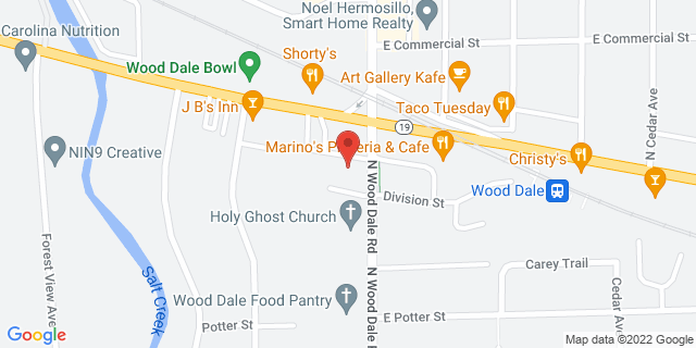 270 N Wood Dale Rd, Wood Dale, Illinois, IL, 60191-2094 Map