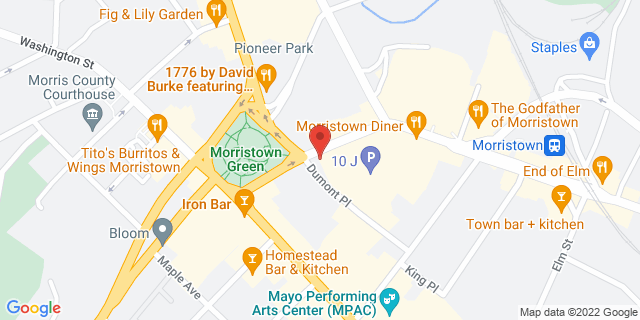 1 Morris St, Morristown, New Jersey, NJ, 07960-9997 Map