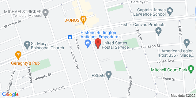 427 High St, Burlington, New Jersey, NJ, 08016-9998 Map