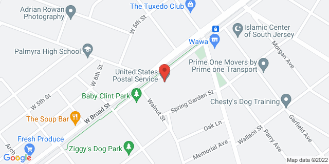 36 W Broad St, Palmyra, New Jersey, NJ, 08065-9998 Map