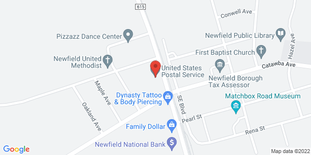 10 N West Blvd, Newfield, New Jersey, NJ, 08344-9998 Map