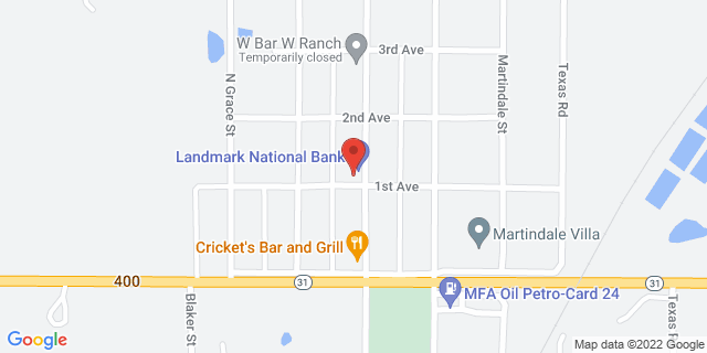 100 N Commercial St, Kincaid, Kansas, KS, 66039-9998 Map