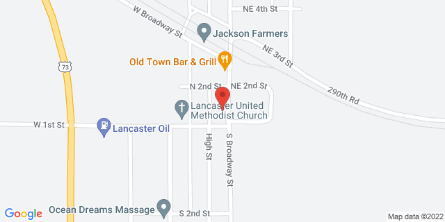 101 N Broadway St, Lancaster, Kansas, KS, 66041-9998 Map