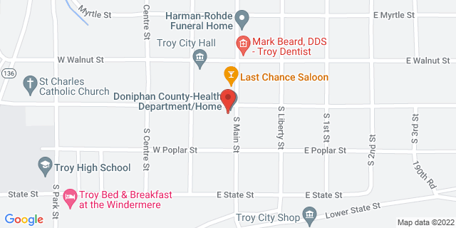 205 S Main St, Troy, Kansas, KS, 66087-9998 Map