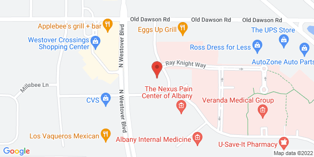 2823 Meredyth Dr, Albany, Georgia, GA, 31707-9998 Map