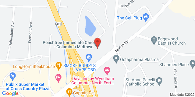 3465 Macon Rd Ste E, Columbus, Georgia, GA, 31907-9991 Map