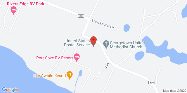 1441 County Road 309, Georgetown, Florida, FL, 32139-9998 Map