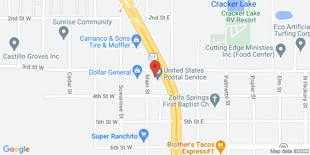 2045 Main St, Cypress, Florida, FL, 32432-9998 Map