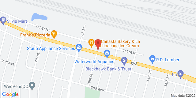 1001 1St Ave, Silvis, Illinois, IL, 61282-9998 Map