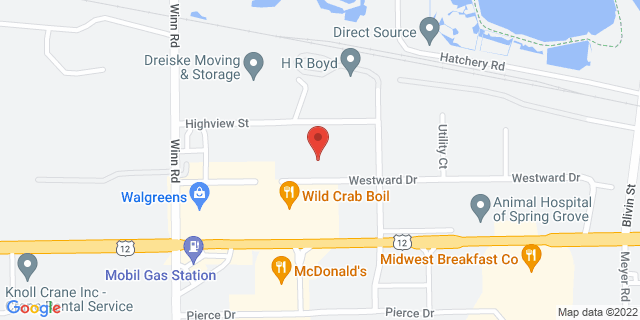 2410 Westward Dr, Spring Grove, Illinois, IL, 60081-8855 Map