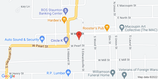 113 S Edwardsville St, Staunton, Illinois, IL, 62088-9998 Map