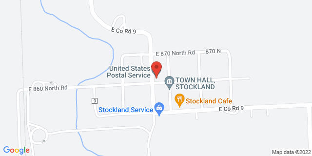 2842 E 860 North Rd, Stockland, Illinois, IL, 60967-9998 Map