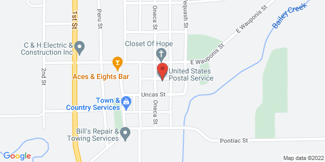 110 S Oneca St, Tonica, Illinois, IL, 61370-9701 Map