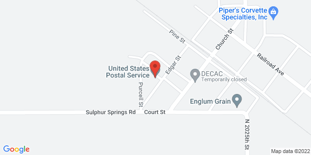 109 Edgar St, Vermilion, Illinois, IL, 61955-9998 Map