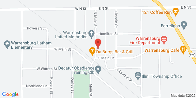 164 N Main St, Warrensburg, Illinois, IL, 62573-9998 Map