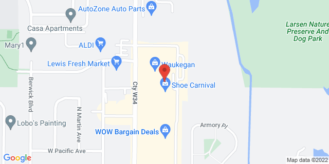 1519 N Lewis Ave, Waukegan, Illinois, IL, 60085-1700 Map