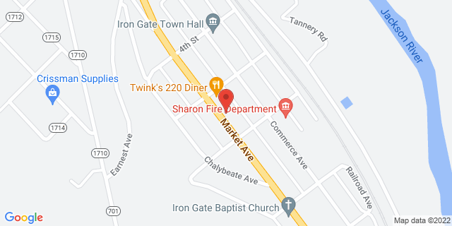 511 Market St, Iron Gate, Virginia, VA, 24448-9998 Map