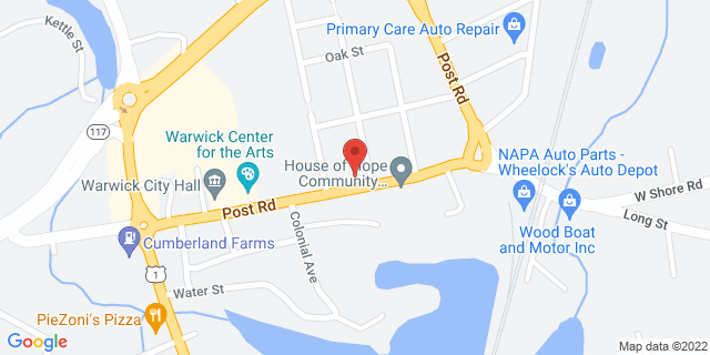 3205 Post Rd, Warwick, Rhode Island, RI, 02886-7157 Map