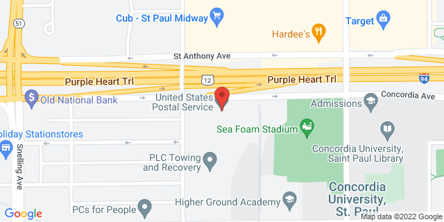 1430 Concordia Ave, Saint Paul, Minnesota, MN, 55104-5485 Map