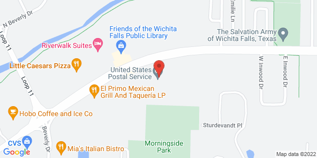 3107 5Th St, Wichita Falls, Texas, TX, 76301-9992 Map