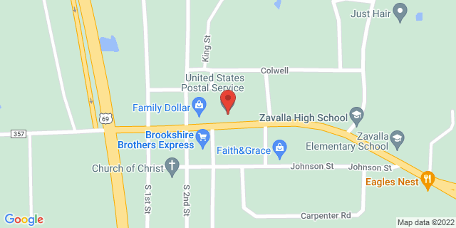 247 E Main St, Zavalla, Texas, TX, 75980-9998 Map