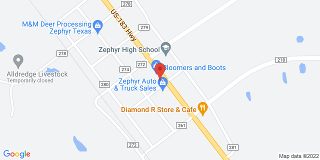 11680 Highway 84 E, Zephyr, Texas, TX, 76890-3829 Map