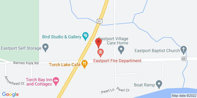 12037 Baker St, Eastport, Michigan, MI, 49627-9800 Map