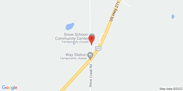 180411 Us Highway 271, Snow, Oklahoma, OK, 74567-9998 Map