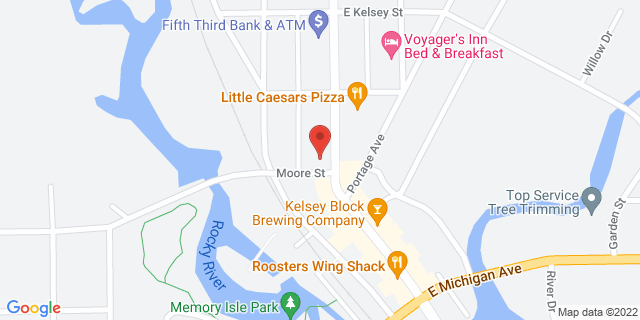 100 N Main St, Three Rivers, Michigan, MI, 49093-9998 Map