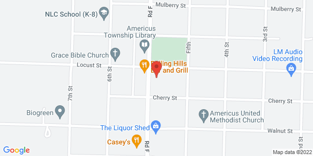 611 Main St, Americus, Kansas, KS, 66835-9998 Map